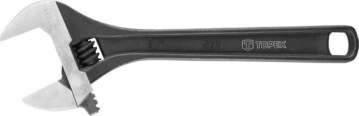 Actual product image Topex adjustable swedish wrench 300mm steel handle (35D558) (46 mm)