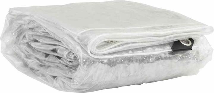 Produktbild vidaXL transparente Plane (4 x 4 m)