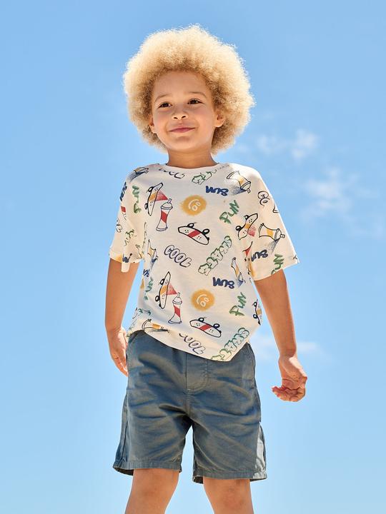 Image du produit Vertbaudet Bermuda garçon avec ceinture extensible, taille ajustable (152)