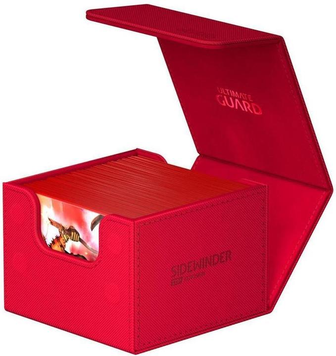 Actual product image Ultimate Guard Sidewinder 133+ XenoSkin Monocolor Red