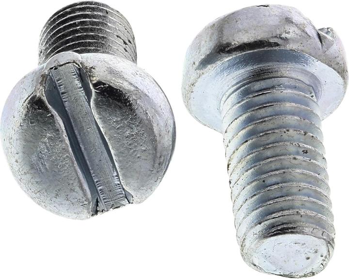 Produktbild RS PRO Flachkopfschrauben Schlitz M5x10mm