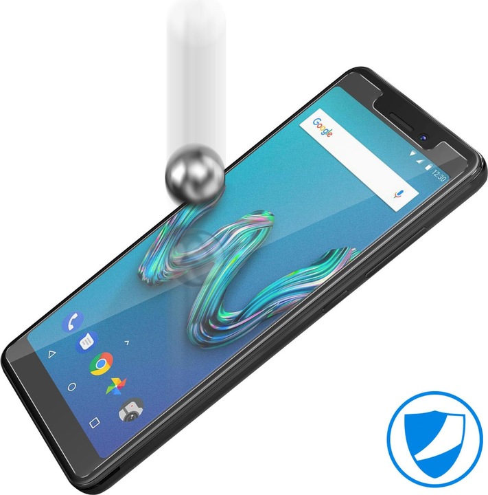 Produktbild Avizar Kristallklare Folie, Glas-Displayschutz (1 Stück, Wiko Tommy 3)