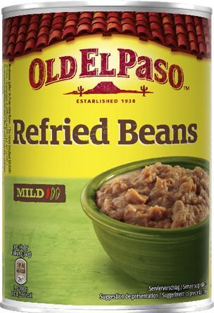 Produktbild Old El Paso Refried Beans 435 g