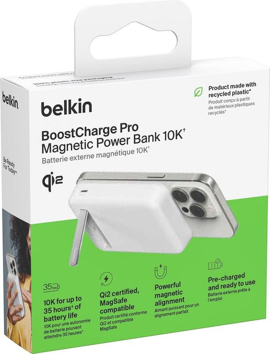 Productafbeelding Belkin BoostCharge Pro (10000 mAh, 15 W, 38.50 Wh)