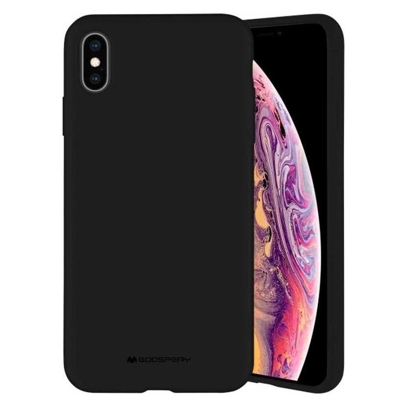 Mercury Silicone Sam S23 S911 czarny/black (Samsung Galaxy S23), Smartphone Hülle, Schwarz