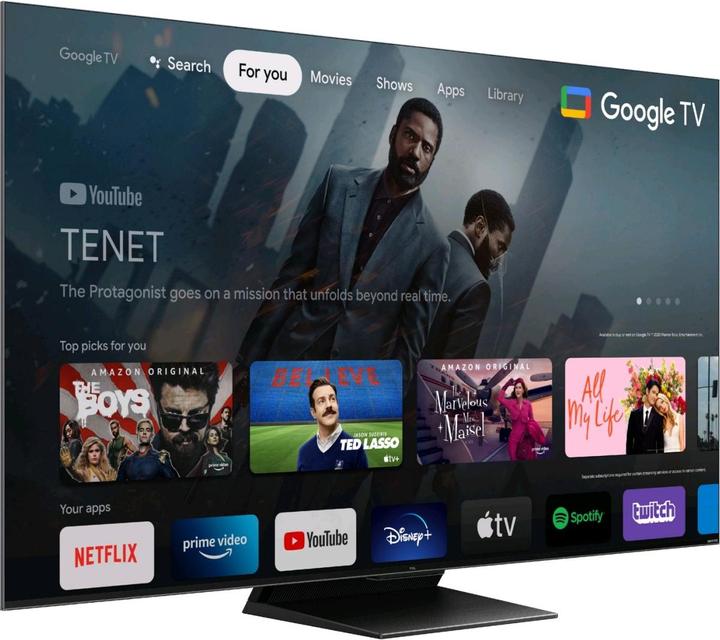 Image du produit TCL 50C803 Mini-téléviseur LED 4K QLED 126 cm (50) (50", Mini-LED, 4K, 2023)
