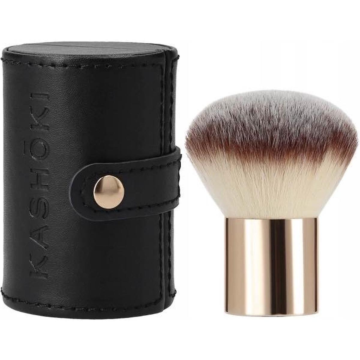 Tools For Beauty Rosa/Gold Schminkpinsel, 200 Kabuki