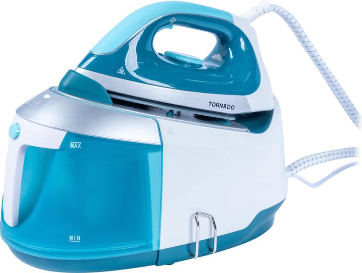 Produktbild Tornado Bügeleisen TSS-2400D / Blau/Weiss (280 g/min)