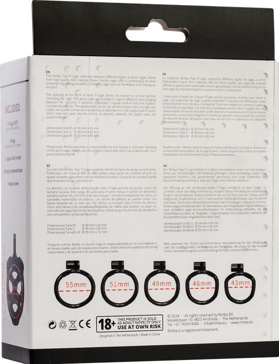 Productafbeelding Rimba P-Cage Peniskäfig (S)