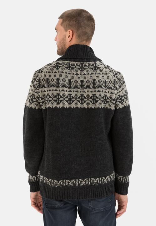 Produktbild Camel Active Strickjacke aus einem angenehmen Wollmix (XL)