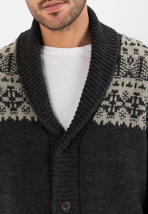 Produktbild Camel Active Strickjacke aus einem angenehmen Wollmix (XL)