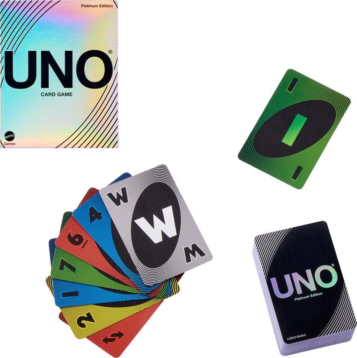 Produktbild Mattel Games UNO Platin Edition