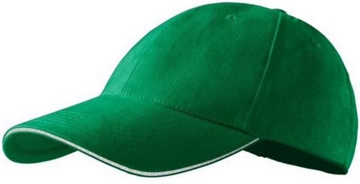 Actual product image Malfini 6 Panel Sandwich Peak Baseball Cap