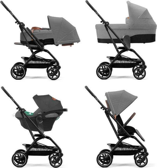 Immagine prodotto Cybex Eezy S Twist+ 2 BLK Reisebuggy Magic Black