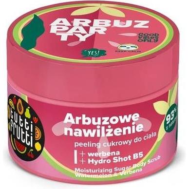 Farmona, Gel doccia, Tutti Frutti Arbuz Party Peeling cukrowy do ciała Arbuzowe Nawilżenie 300g