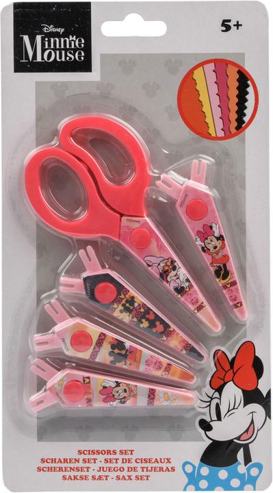 Produktbild Canenco Minnie Mouse Zackenschere mit 5 Zackenklingen (312 cm)