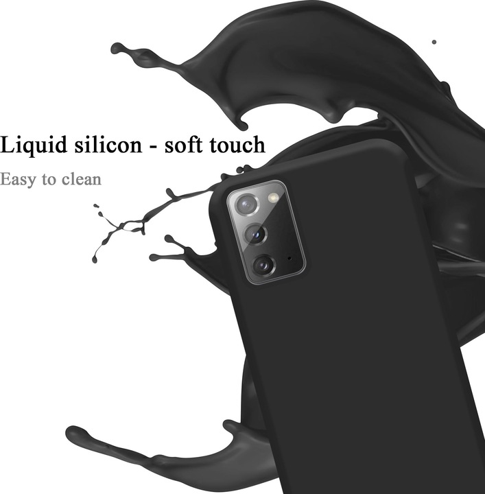 Produktbild Cadorabo TPU Liquid Silicone Case Cover (Samsung Galaxy Note 20)
