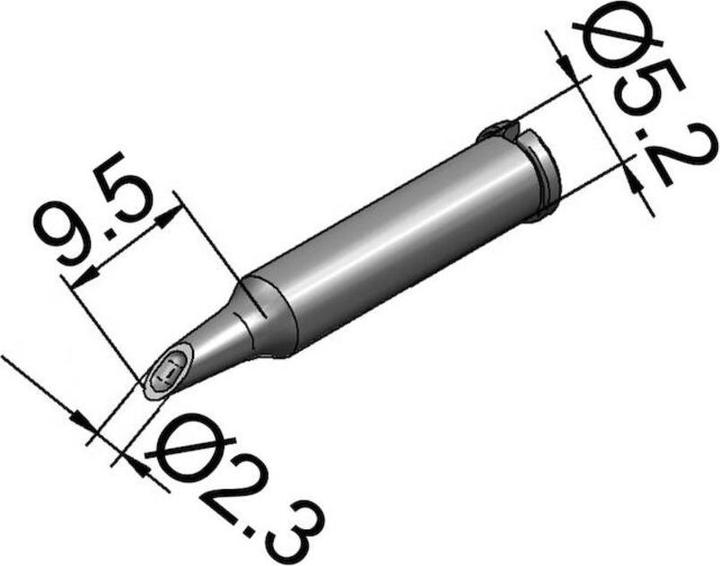 Produktbild Lötspitze 2,3mm bleistiftspitz (Lötspitze)