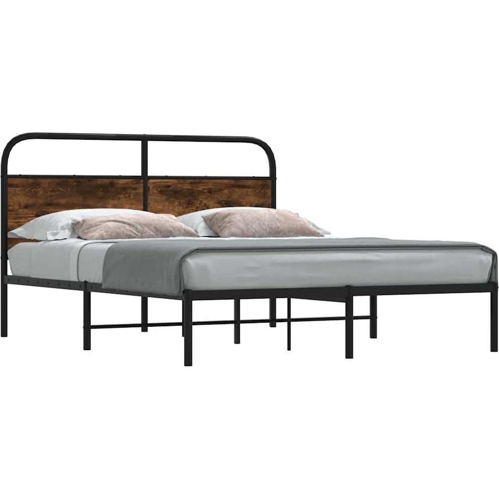 VidaXL, Bett, Bettgestell ohne Matratze (135 x 190 cm)