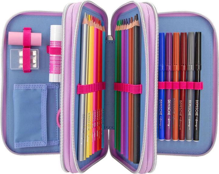 Actual product image Depesche TOPModel Triple Pencil Case FLASH ( 0412749 )