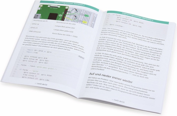 Nutritional values and ingredients Coding World RASP JP STARTER2 - Raspberry Pi - The Youth Programming Starter Kit 2