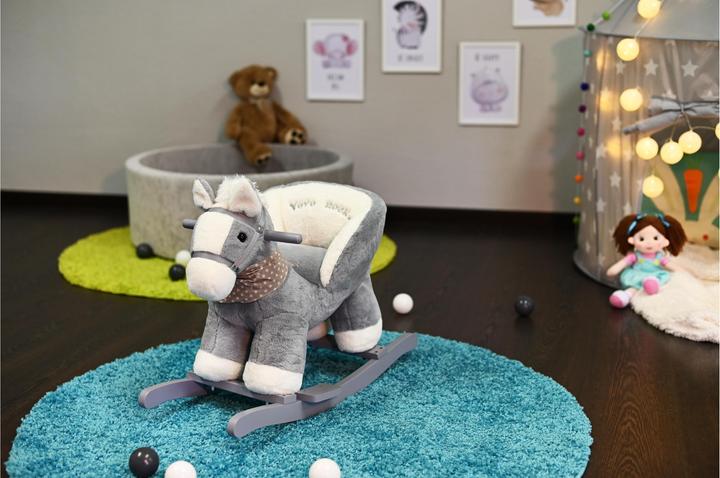 Immagine prodotto Knorrtoys Schaukeltier „Pferd grau“