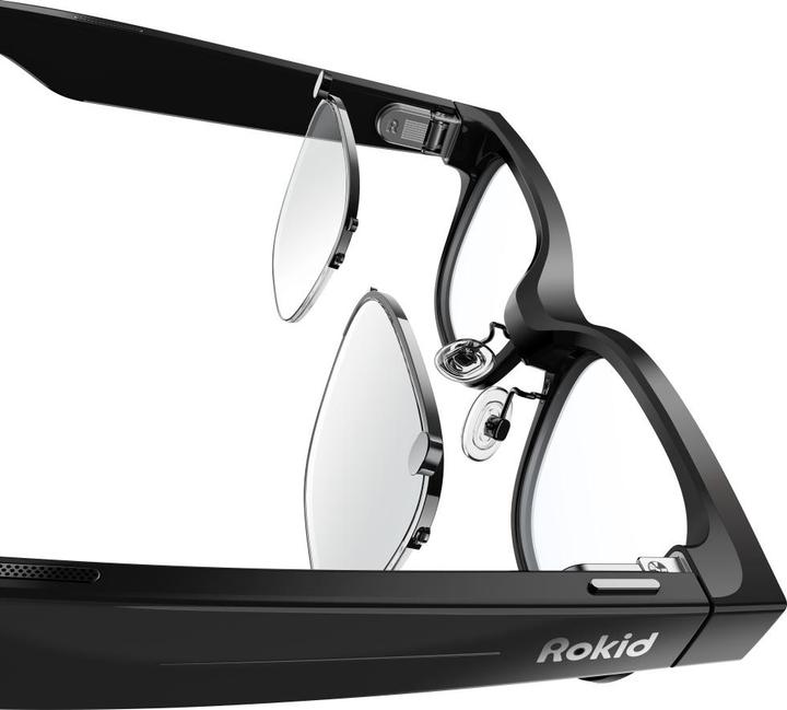Actual product image Rokid Glasses AR RV101 with AI black