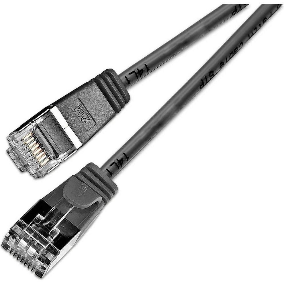 Wirewin Netzwerkkabel (U/FTP, CAT6, 2 m), Netzwerkkabel