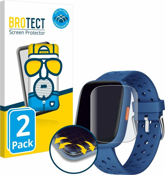 Actual product image BROTECT Fullscreen screen protector Matt anti-glare film