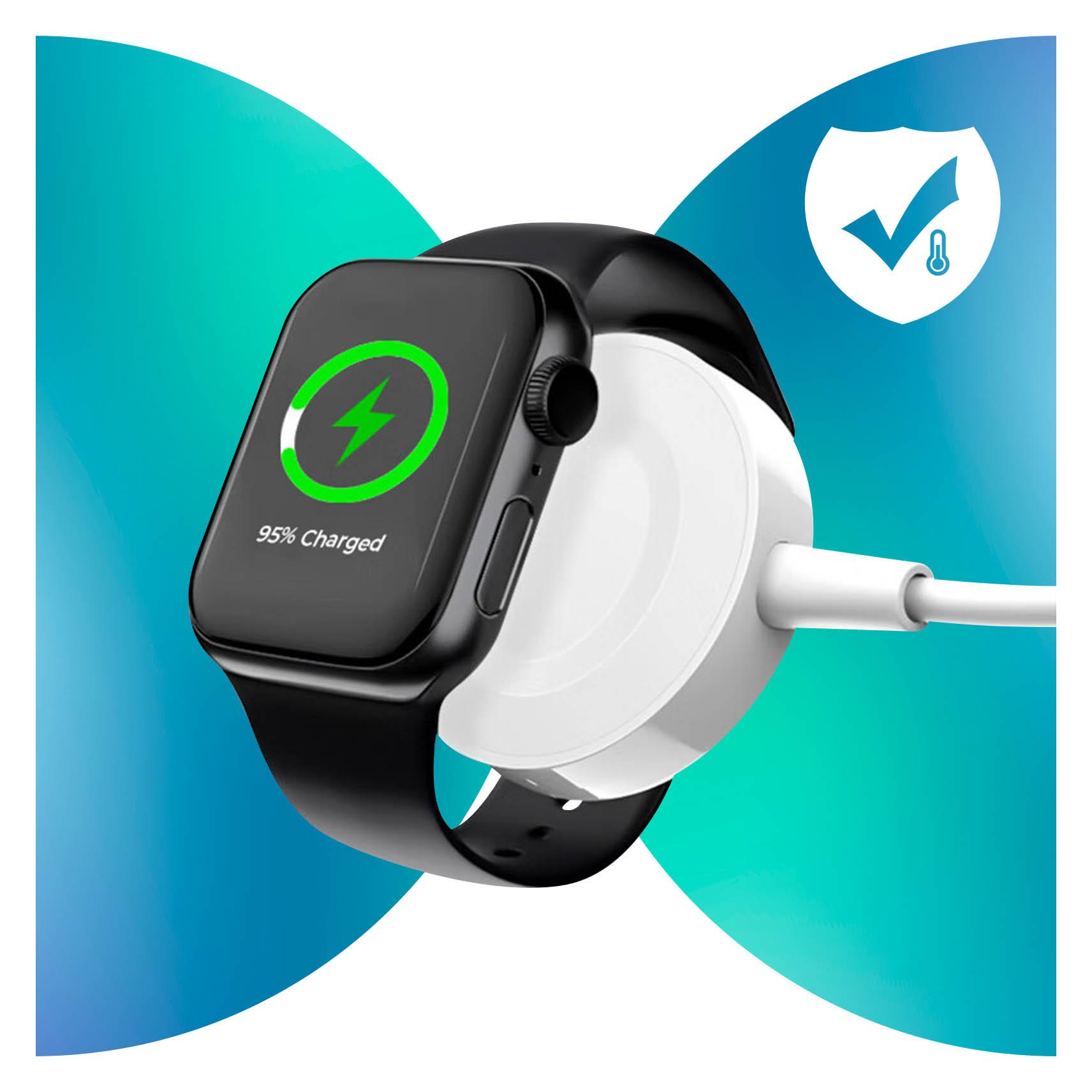 Dock di ricarica wireless per Huawei Watch GT/GT2, HONOR Watch 2 e per DREAM, caricatore USB portatile con guscio sicuro PC + ABS, accessorio da viaggio compatto (bianco