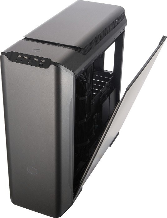 Actual product image Cooler Master MasterCase SL600M Black Edition (ATX, mATX, Mini-ITX, E-ATX)