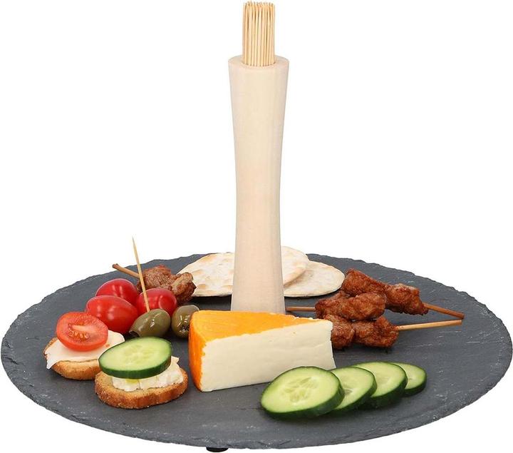Actual product image Alpina Garden Cutting board Alpina Alpina - Snack set 30 cm (tray and sticks)