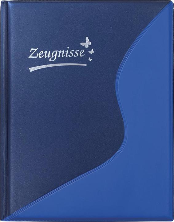 Actual product image Idena Certificate folder A4 12 pockets blue (A4, 1x)