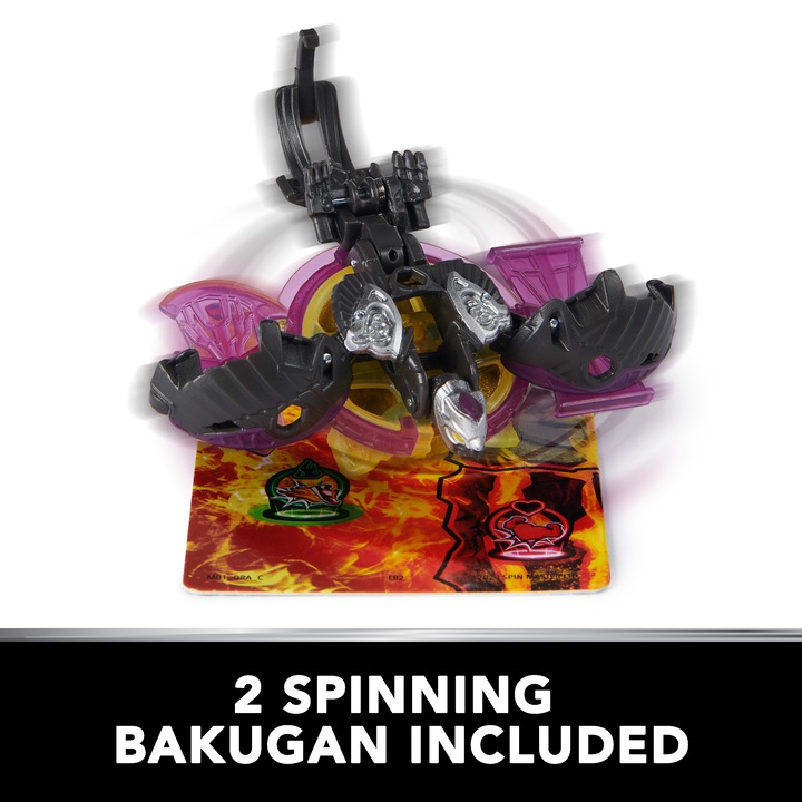 Actual product image Bakugan - Battle 5-Pack Special Attack - Dragonoid x Ventri x Bruiser x Octogan x Trox - spinning actiefigu