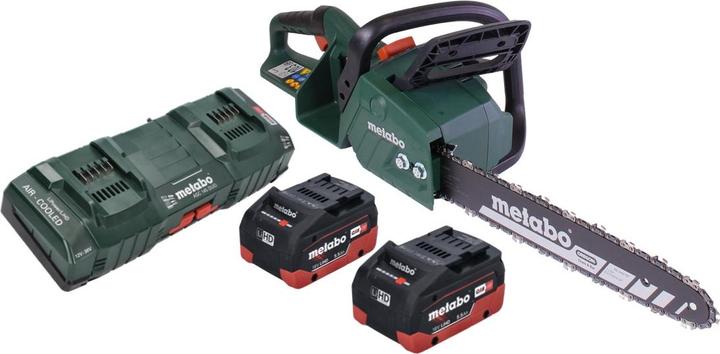 Metabo MS 36-18 LTX BL 40 Battery chain saw 36 V ( 2x 18 V ) 40 cm 22 m/s Brushless + 2x battery 5,5 Ah (Battery chain saw)