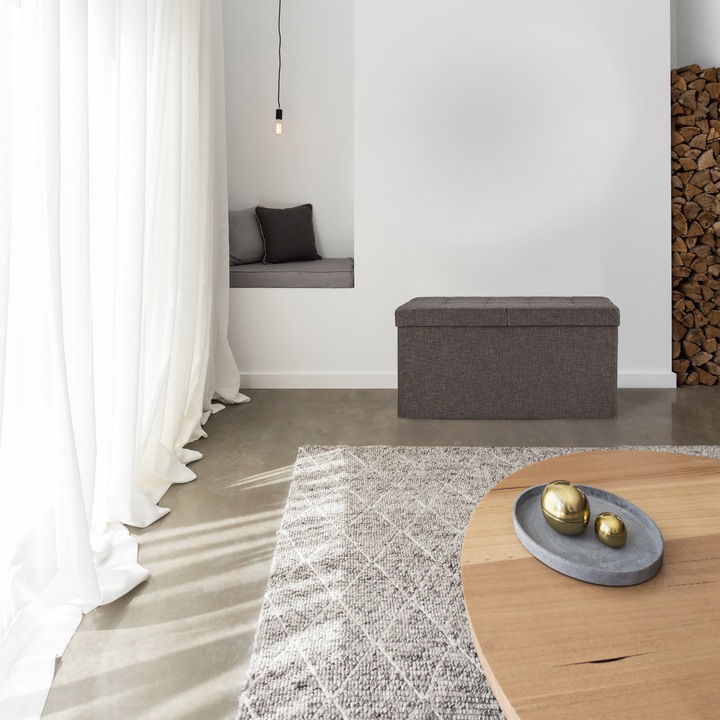 Image du produit Relaxdays Banquette avec espace, spacieuse (75.50 cm)
