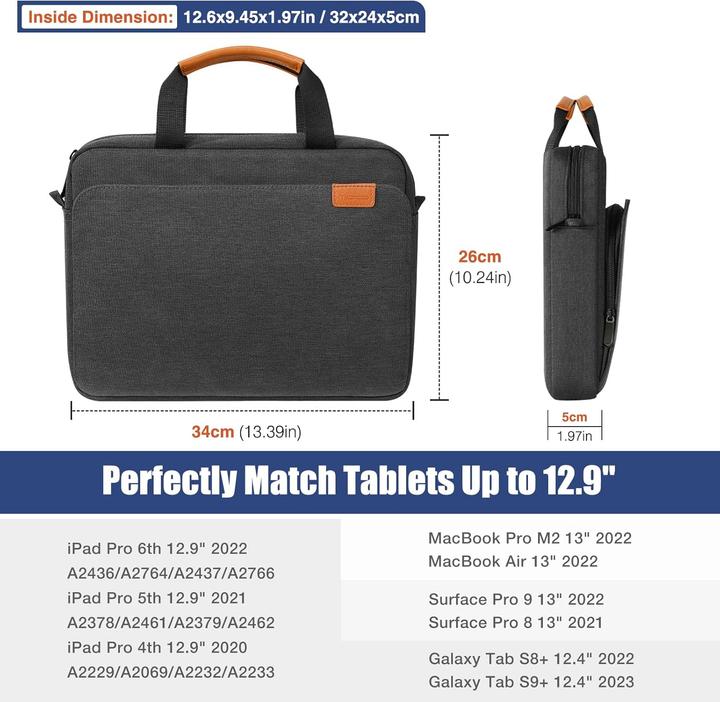 Produktbild MoKo Tablet Tragetasche (12.90")