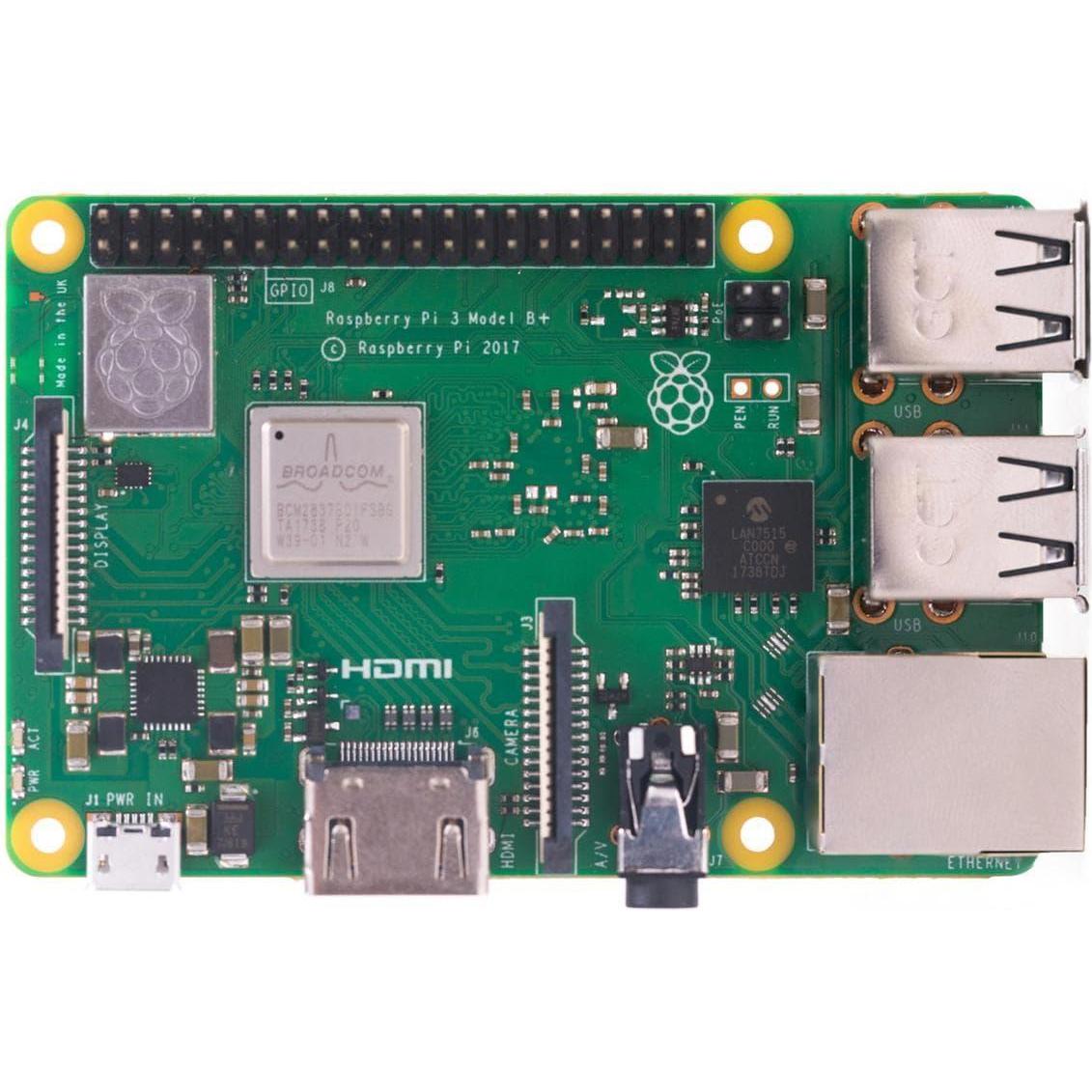 Thumbnail - Raspberry Pi 3 Model B+, Entwicklungsboard + Kit