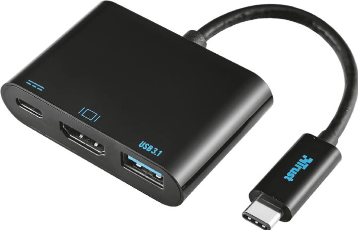 Produktbild Trust USB-C Multiport Adapter (HDMI, USB, 1.40 cm)