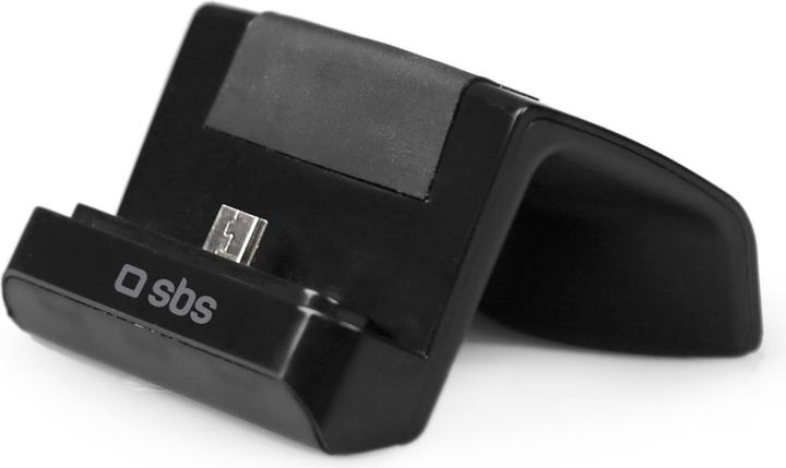 Image du produit SBS Support de table avec fonction de recharge pour smartphone avec port micro-USB