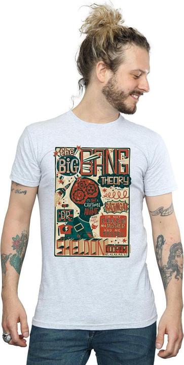 Produktbild Big Bang Theory Infografik Poster TShirt (L)