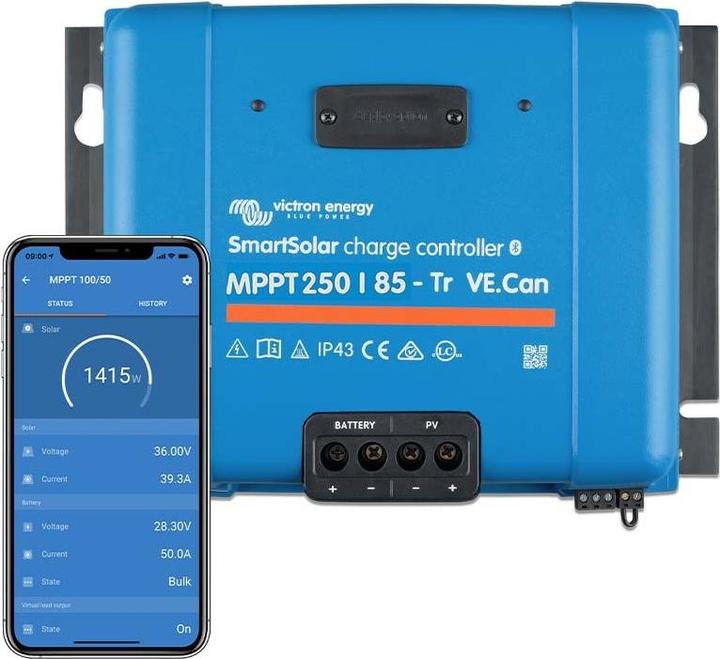 Image du produit Victron Energy SmartSolar MPPT 250/85-Tr VE.Can