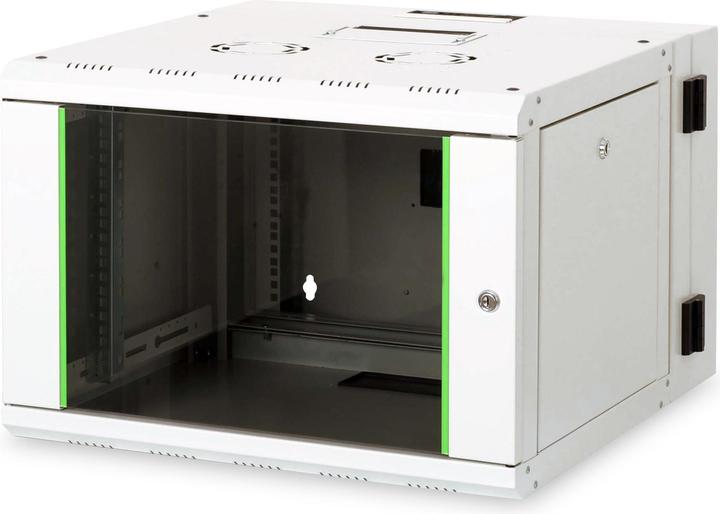 Produktbild Digitus Wandgehäuse Unique Serie - zweiteilig, schwenkbar (10.87 HE, 19 Zoll Rack)