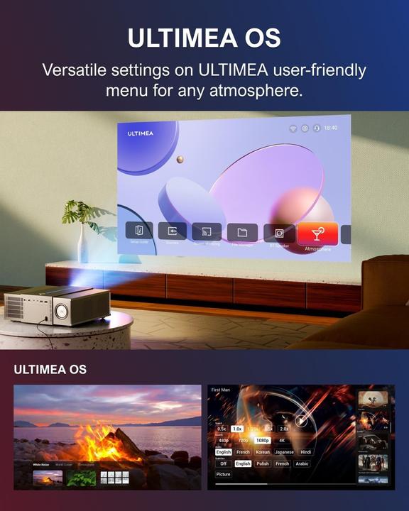 Actual product image Ultimea Apollo P60 (Full HD, 900 lm)