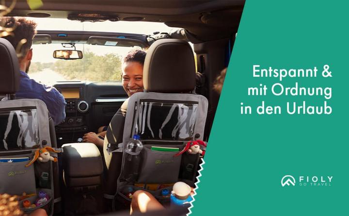 Productafbeelding Fioly Opbergtas voor hoofdsteun van auto, opbergruimte voor baby in autostoel, tas voor achterbank