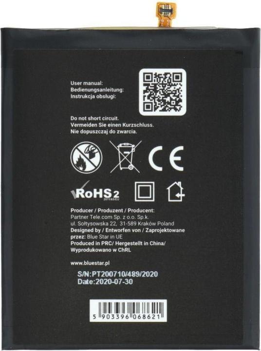 Produktbild Partner Telecom Akku Blue Star BLUE STAR PREMIUM Akku für SAMSUNG A71 4500 mAh