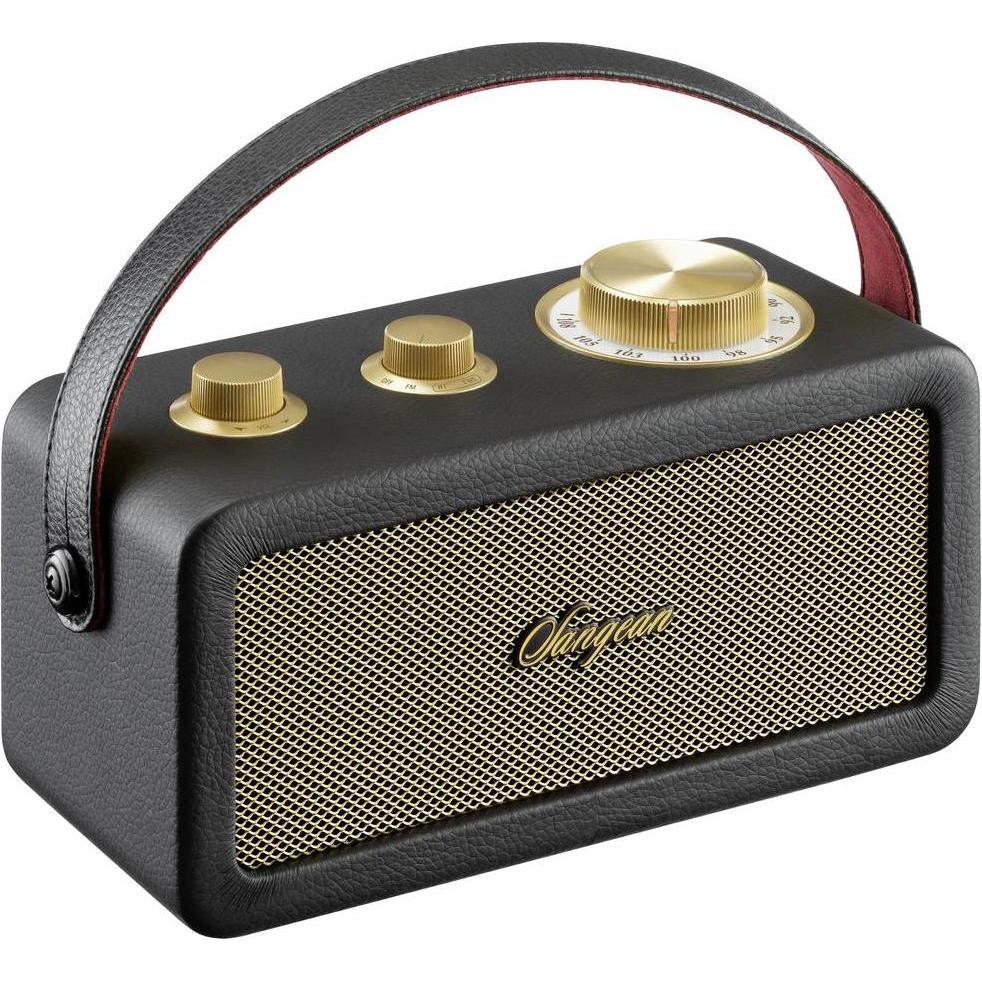 Thumbnail - Sangean RA-101 Akku-Radio FM Bluetooth, AUX wiederaufladbar Schwarz, Gold (FM, Bluetooth), Radio, Schwarz, Gold