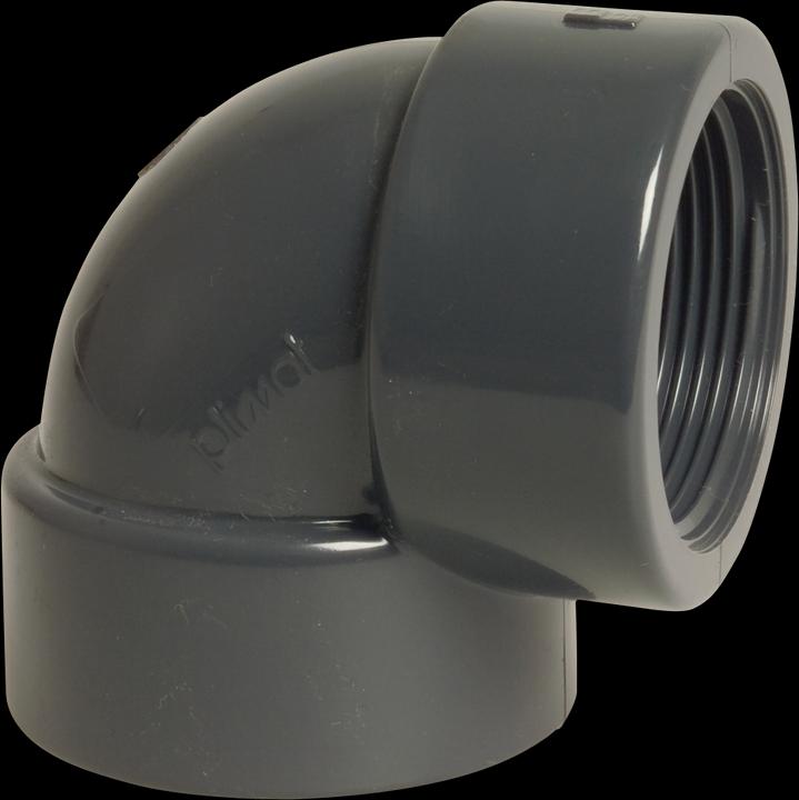 Productafbeelding Magni PVC-U Elleboog 90° 32 mm x 1 Lijmbus x binnendraad