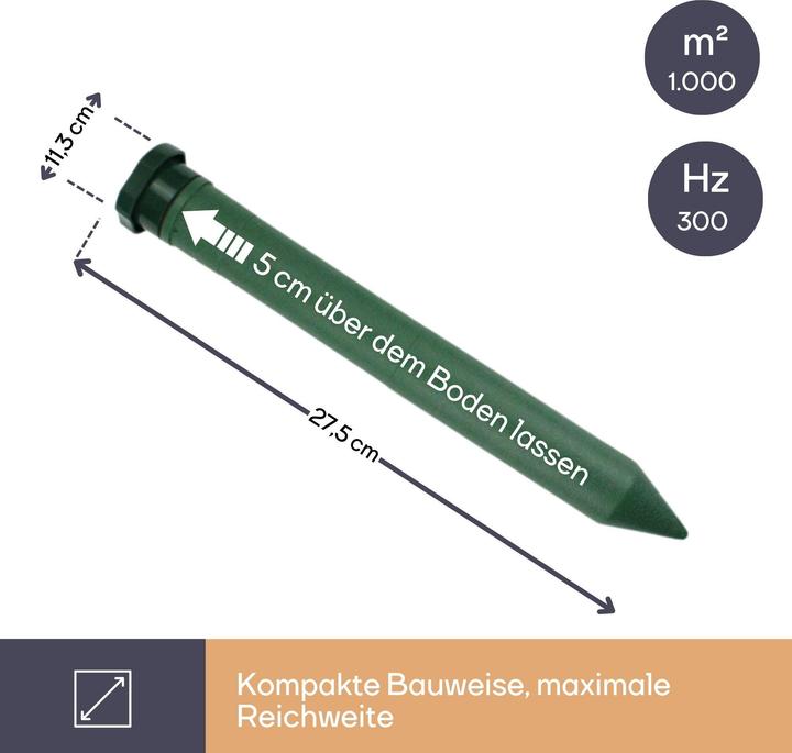 Produktbild Perel Wühlmausvertreiber