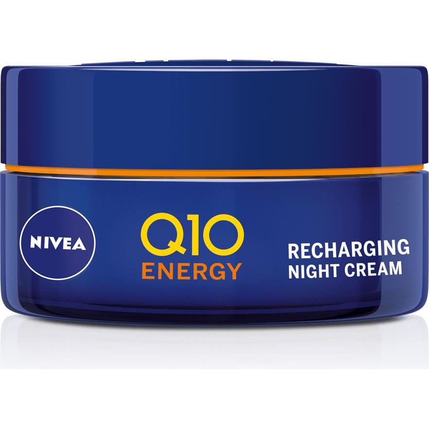 NIVEA, Gesichtscreme, Q10 Energy Recharging Night Cream, Night cream, Women, Universal skin, Face, Anti-dullness, An (50...